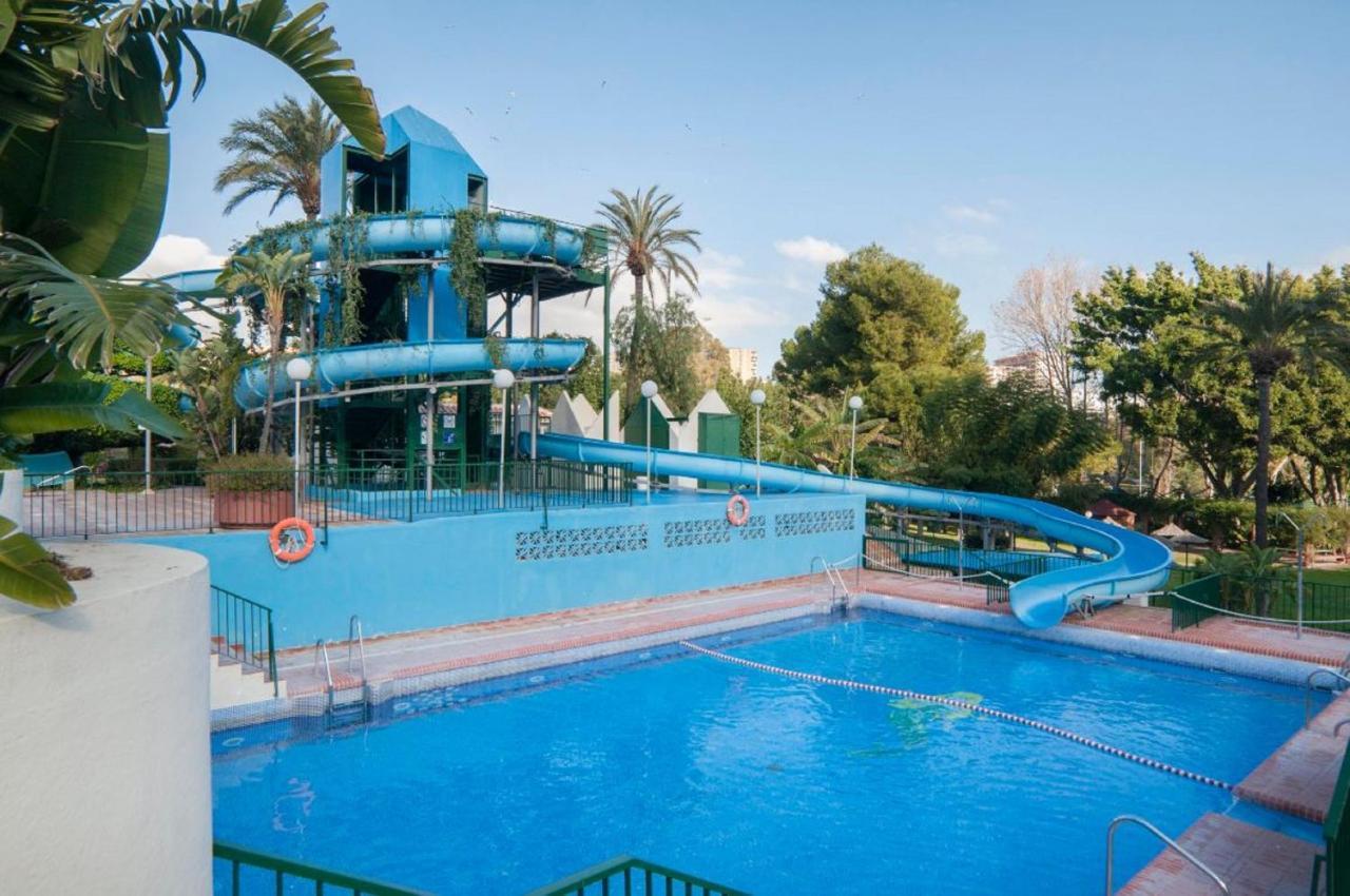 "Vive Benal Beach" Estudio 2501, Vistas Al Mar Y Parque Acuatico ベナルマデナ エクステリア 写真